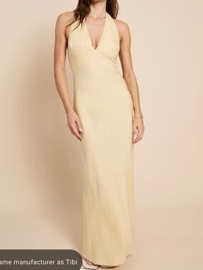 Few Moda Yellow Linen Maxi